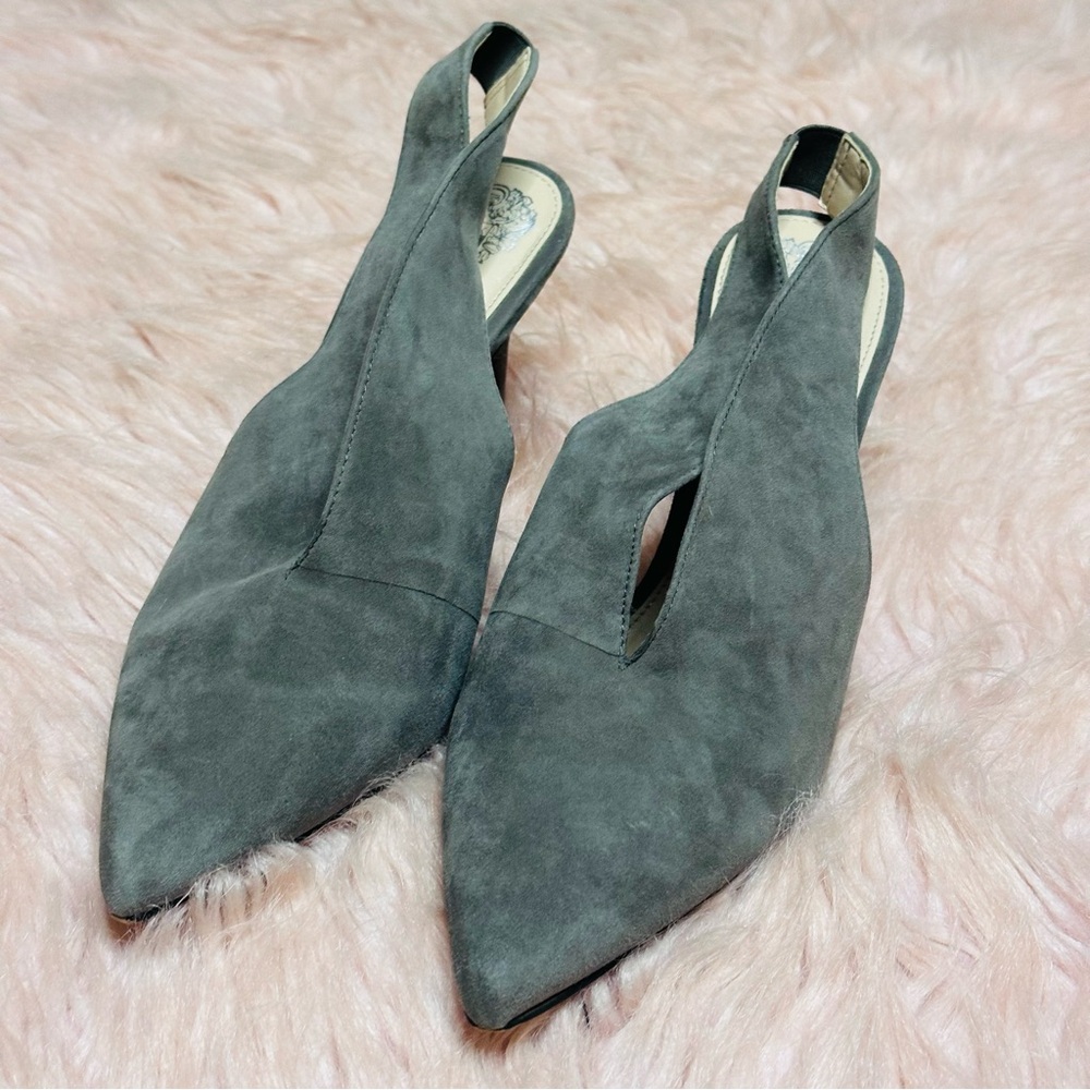 Vince Camuto Gray Women's Slingback Flats